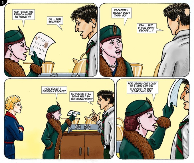 Page 5.  How clear can I be?