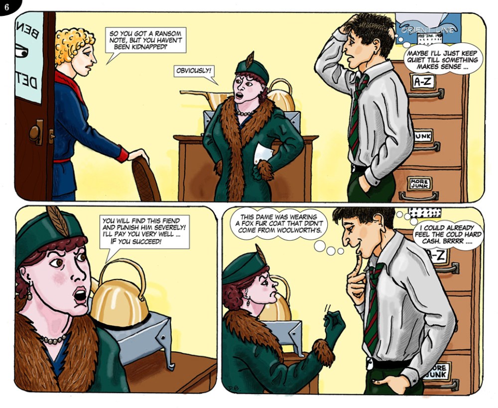 Page 6. Cold hard cash?