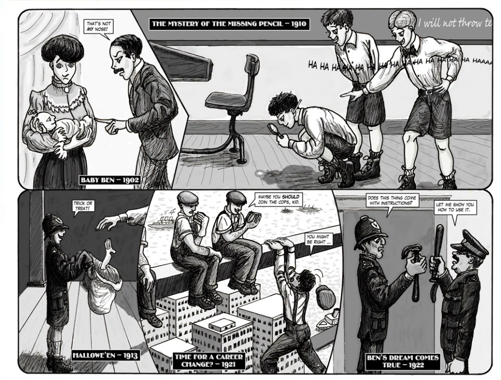 A pictorial biography of Ben Frost -- part 1