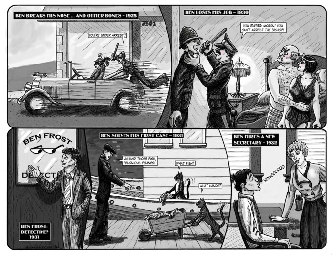 A pictorial biography of Ben Frost -- part 2