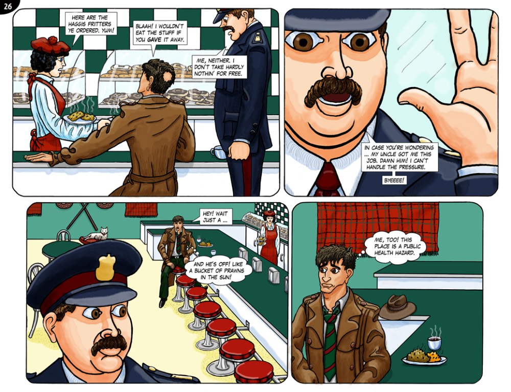 Page 26. Gotta run ...