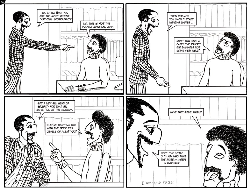 36. DUFF AND THE JEWELS