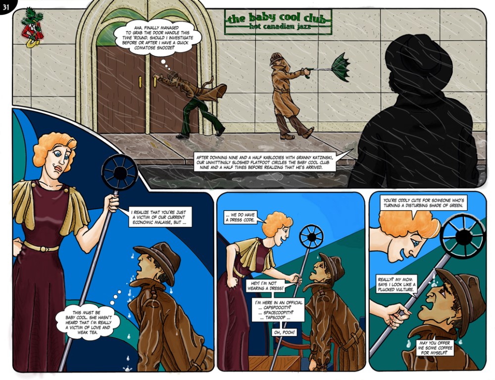 31.  I'm not wearing a dress!