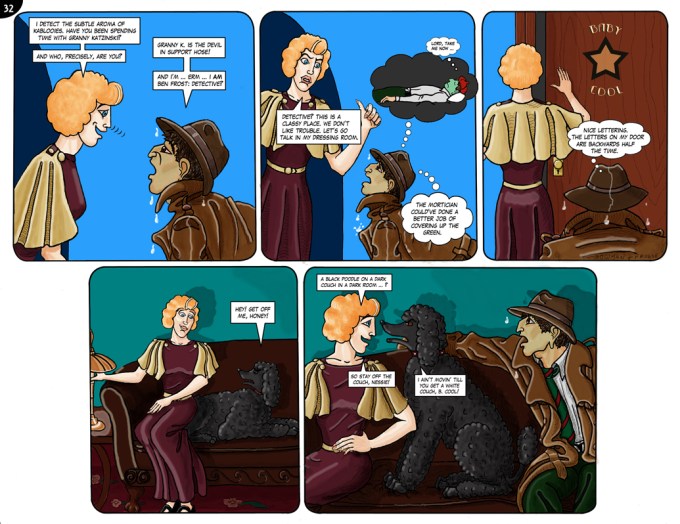 Page 32. Lord take me now ...